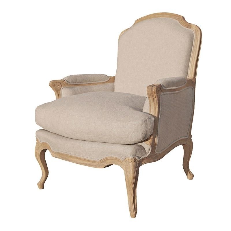 Contemporary Oak Armchair (View 7 of 10)