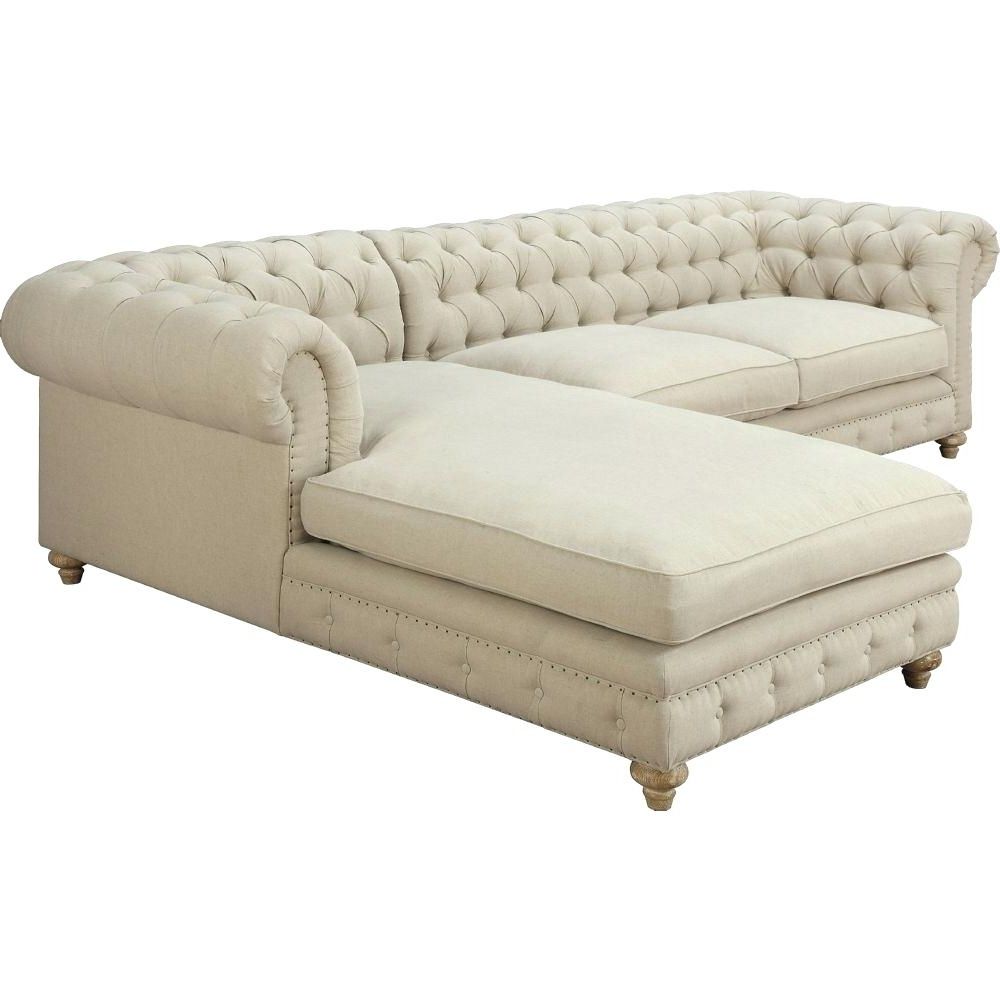 Decoration: Tufted Sectional Sofa With Chaise Within Most Popular Tufted Sectionals With Chaise (View 8 of 15)