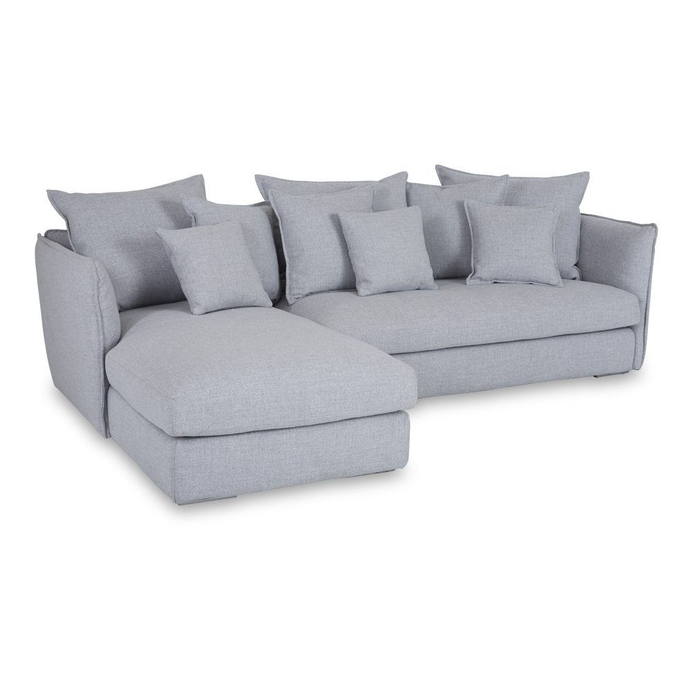 Designer Lisa Grey Chaise Lounge – Sectional Sofa Within Most Current Chaise Lounge Sofas (Photo 13 of 15)