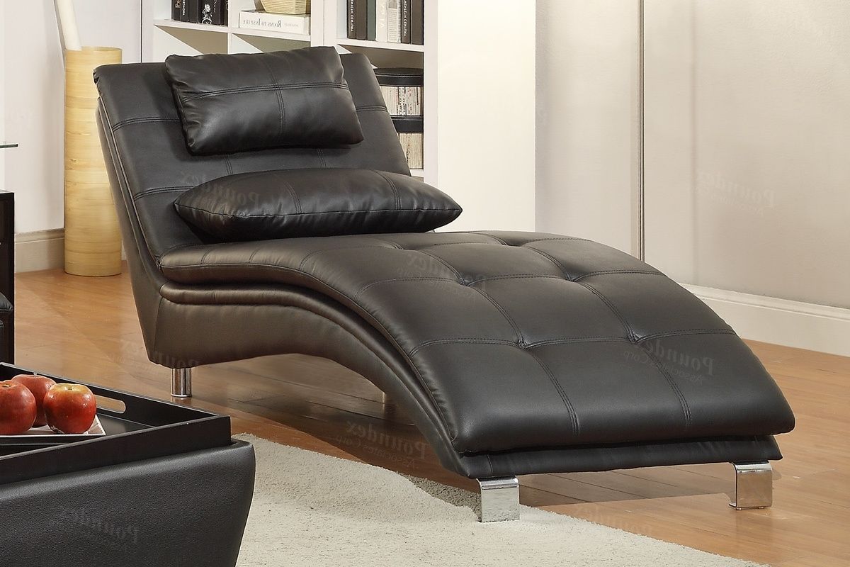 Featured Photo of The Best Black Leather Chaises