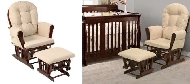 Famous Gliders With Ottoman With Regard To 17 Best Glider And Rocking Chairs For Nursery –  (View 8 of 10)