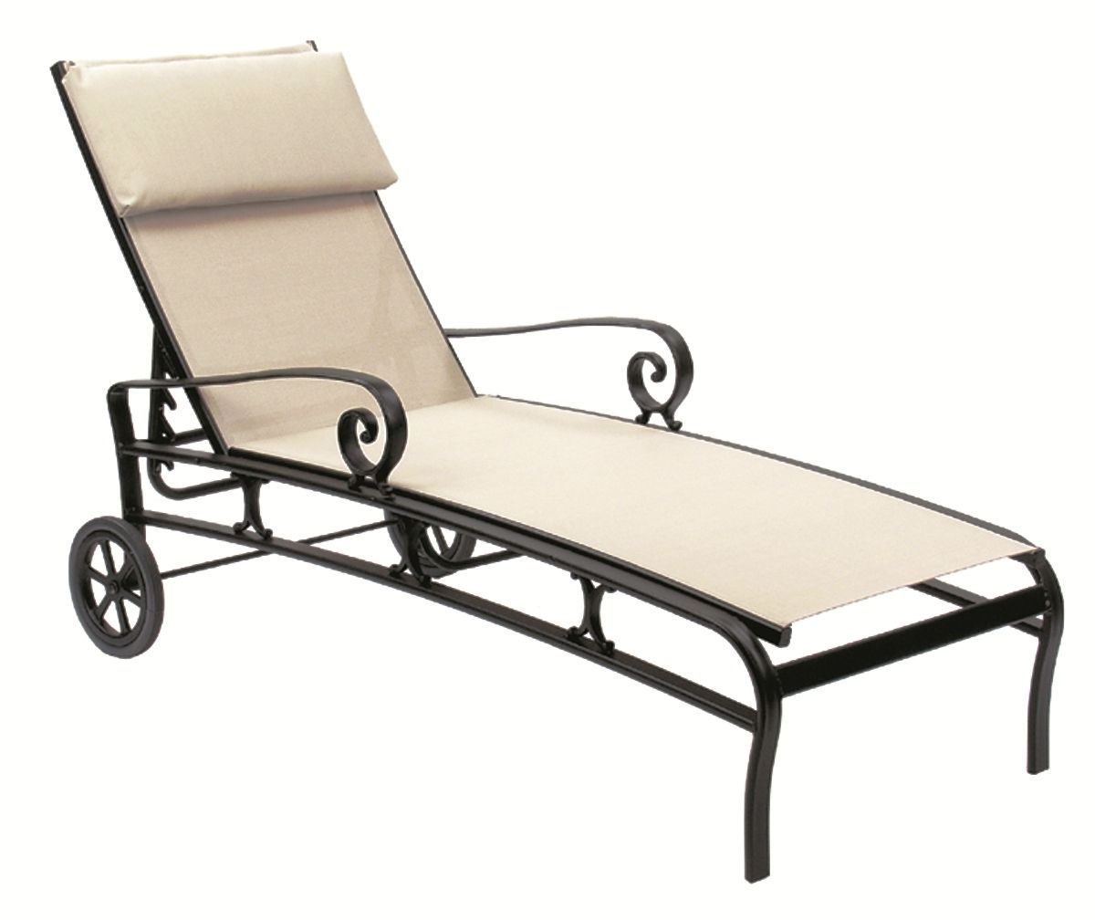 Famous Sling Chaise Lounge Chair Contemporary Patios Suncoast Patio Pertaining To Sam's Club Chaise Lounge Chairs (View 8 of 15)