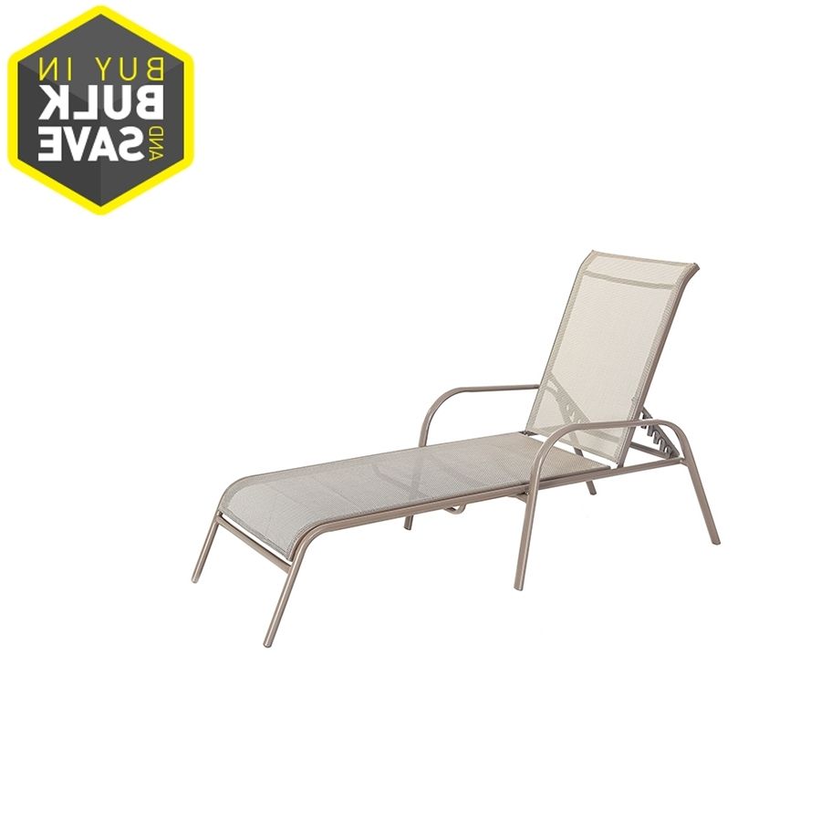 Fashionable Lowes Outdoor Chaise Lounges With Shop Patio Chairs At Lowes (View 5 of 15)