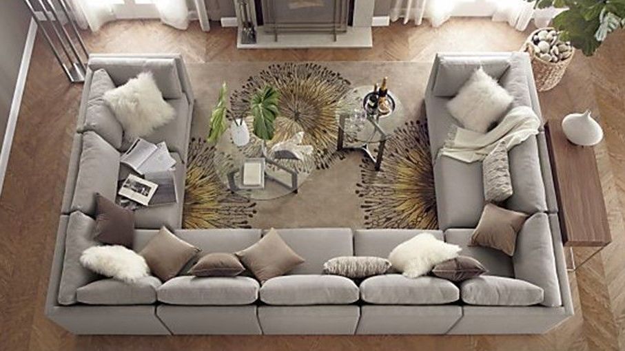 Favorite Big U Shaped Sectionals Throughout How To Master The U Shape! … (View 1 of 10)