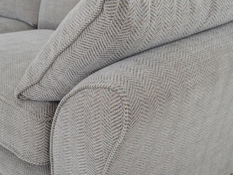 Favorite Tweed Fabric Sofas Within Cavan Large Fabric Sofa – Lee Longlands (View 1 of 10)