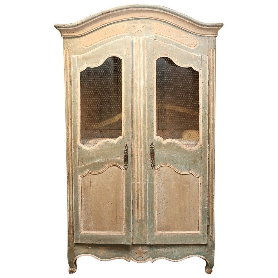 French Wardrobes For Sale Regarding Most Recently Released Painted French Armoire For Sale At 1stdibs (View 13 of 15)