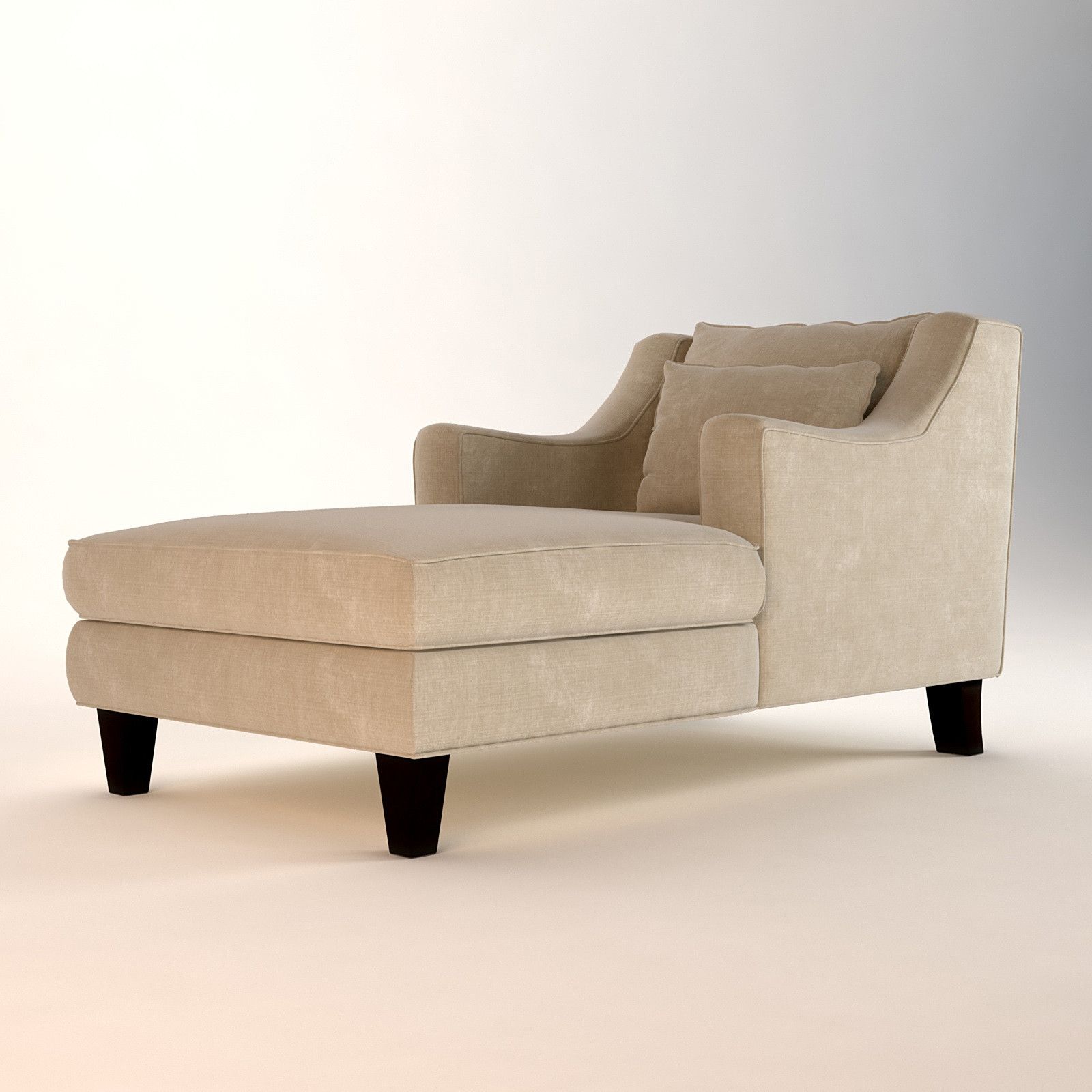 Furniture: Microfiber Chaise Lounge (View 1 of 15)