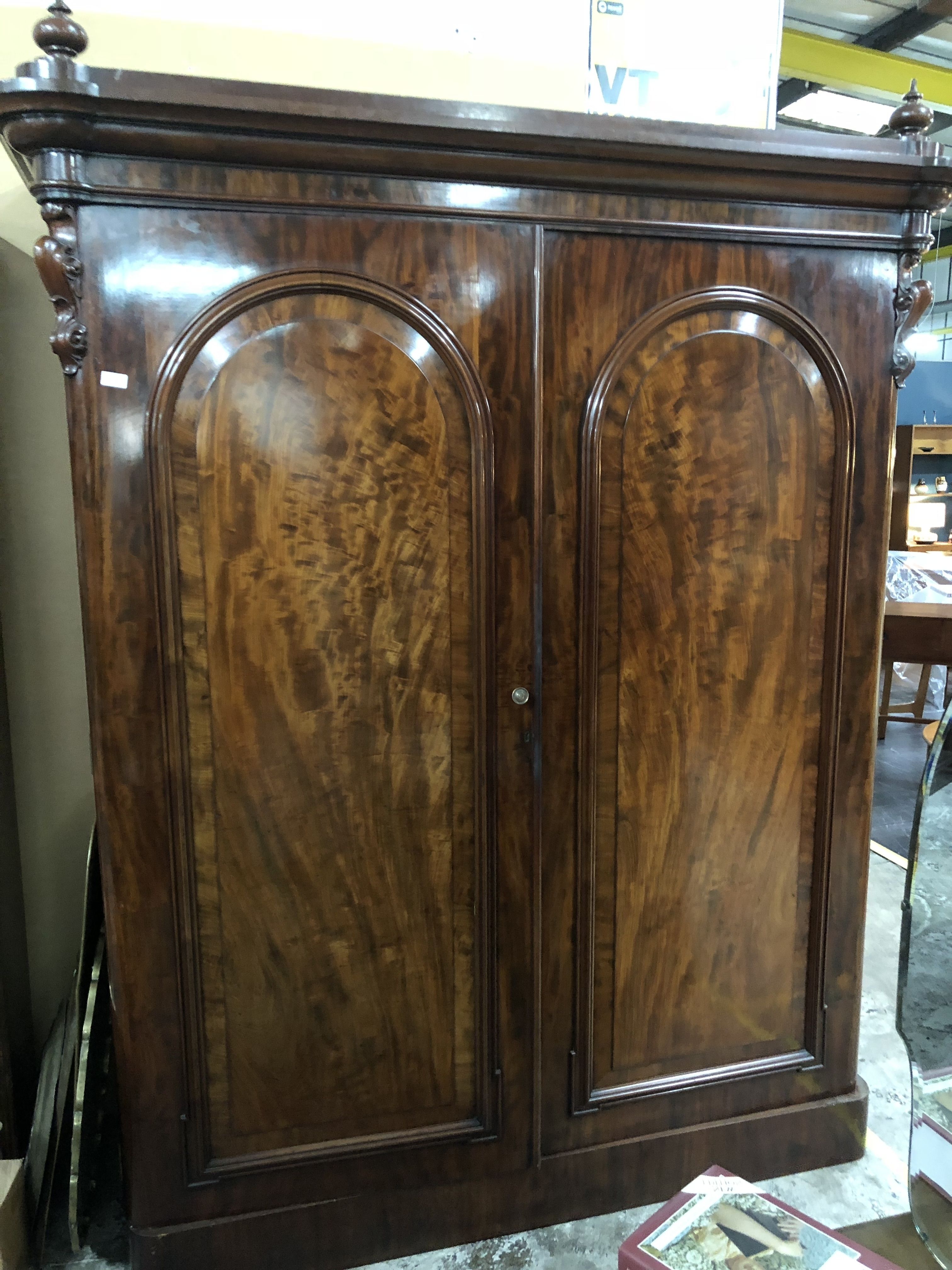 Glasgow City Antiques – Wardrobes Within Trendy Victorian Wardrobes For Sale (View 12 of 15)