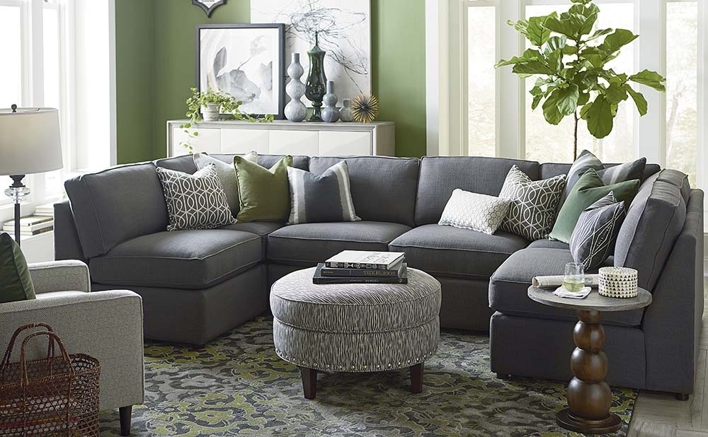 Gray U Shaped Sectionals Throughout Well Known U Shaped Sectional Sofa Fabric — Fabrizio Design : Fashionable U (Photo 1 of 10)