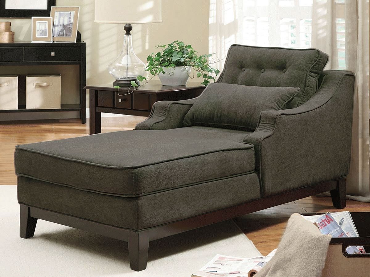 Grey Chaise Lounge – Coaster 500028 Regarding Trendy Coaster Chaise Lounges (Photo 6 of 15)