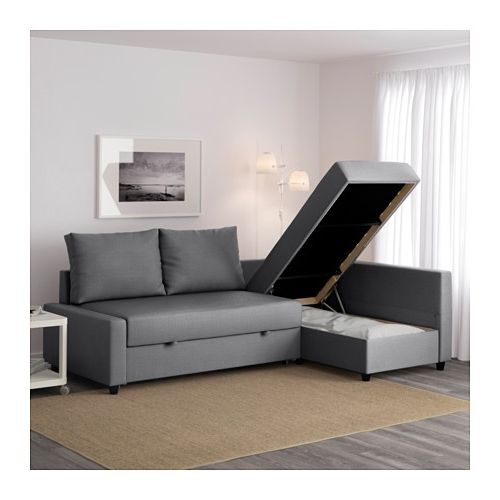 Ikea Corner Sofas With Storage Throughout Newest Friheten Corner Sofa Bed With Storage Skiftebo Dark Grey – Ikea (Photo 1 of 10)