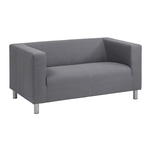 Ikea Small Sofas Intended For 2017 Klippan Compact 2 Seat Sofa Flackarp Grey – Ikea (View 3 of 10)