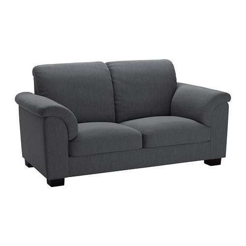 Ikea Two Seater Sofas With Popular Tidafors Two Seat Sofa Hensta Grey – Ikea (View 3 of 10)