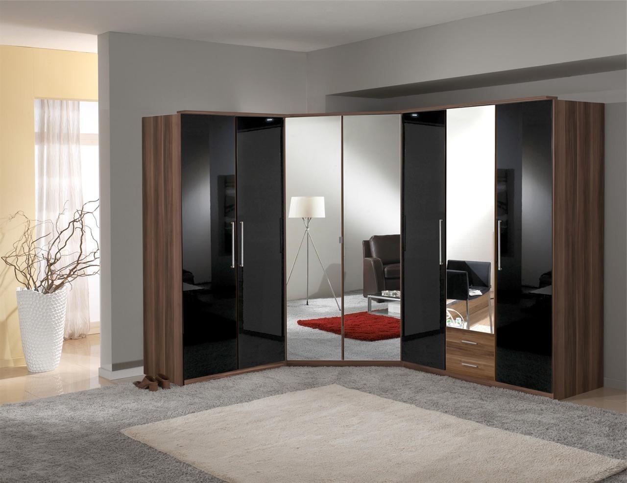 Latest Best Mirrored Corner Wardrobe Deals (View 9 of 15)