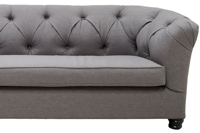 Latest Tufted Linen Sofas Inside Guests Can Get Comfortable On The Tufted Paloma Sofa, $395, In (View 9 of 10)