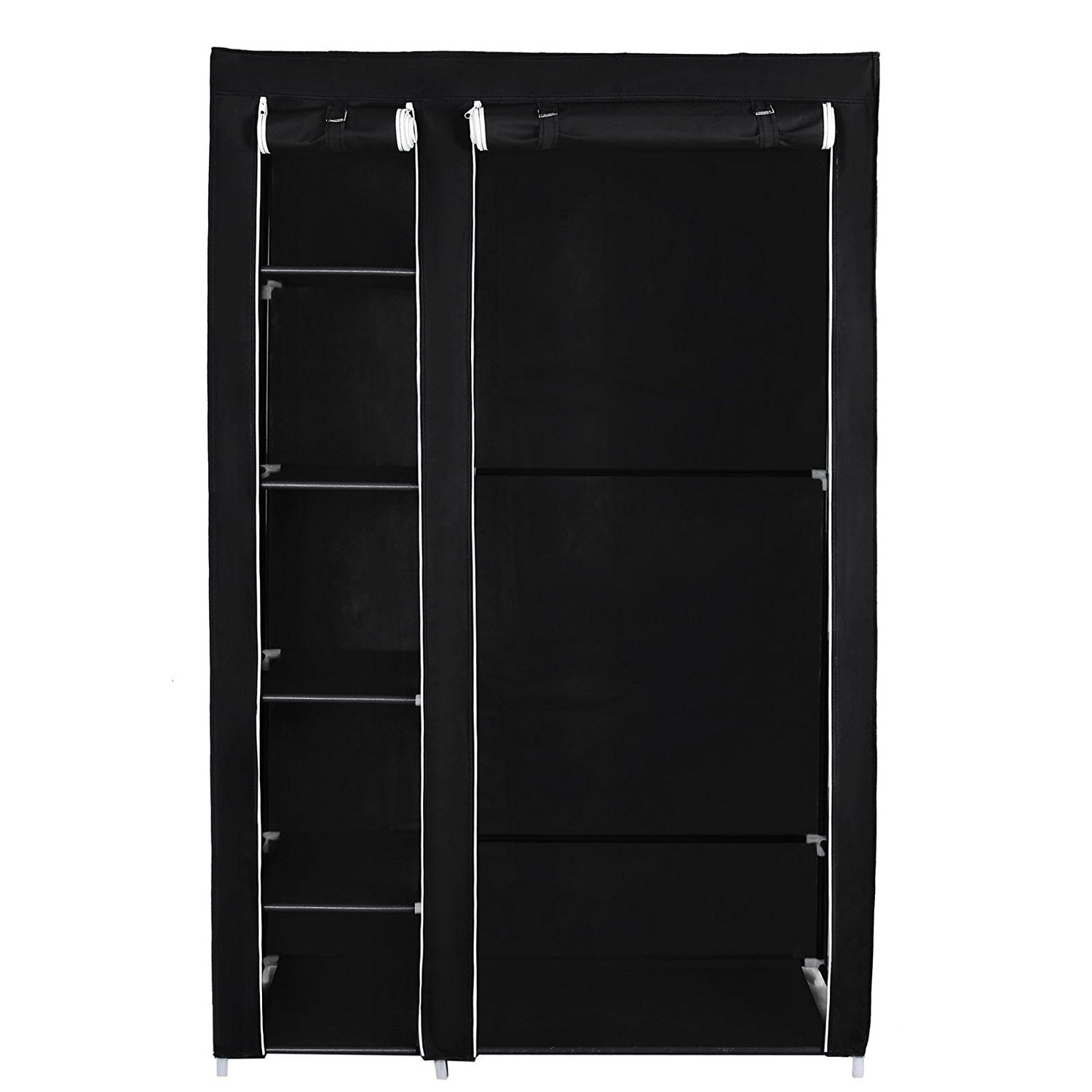Latest Wall Units: Cool Exciting Black Wardrobe Closet Closet Within Cheap Black Wardrobes (View 15 of 15)