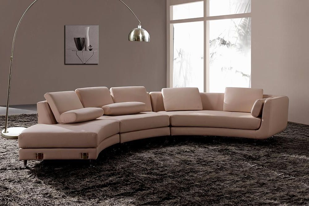 Latest White Italian Leather Round Sectional Sofa 20 – S3net – Sectional Inside Round Sofas (View 9 of 10)