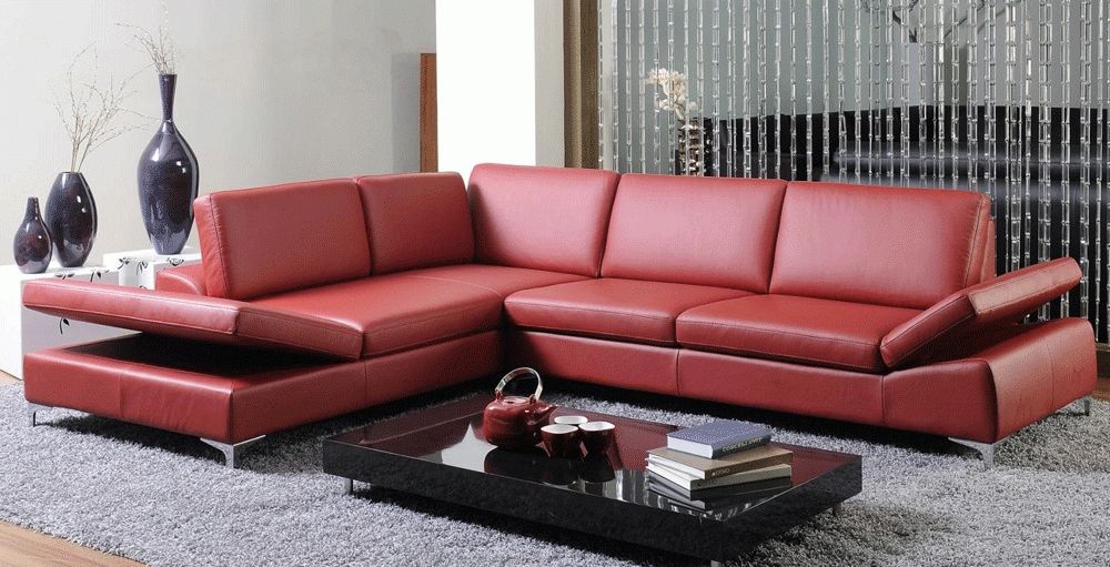 Leather Sectionals (Photo 5 of 10)