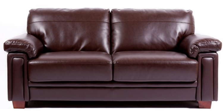 Leather Sofa – 3 Seater Regarding Most Recent 3 Seater Leather Sofas (View 9 of 15)