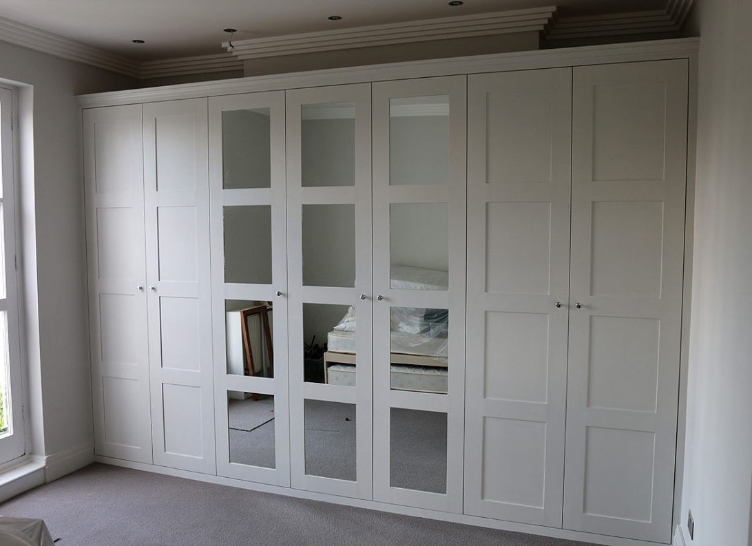 Made To Measure Sliding Mirror Wardrobe Doors Fitted Wardrobes With Regard To Most Up To Date French Style Fitted Wardrobes (View 12 of 15)