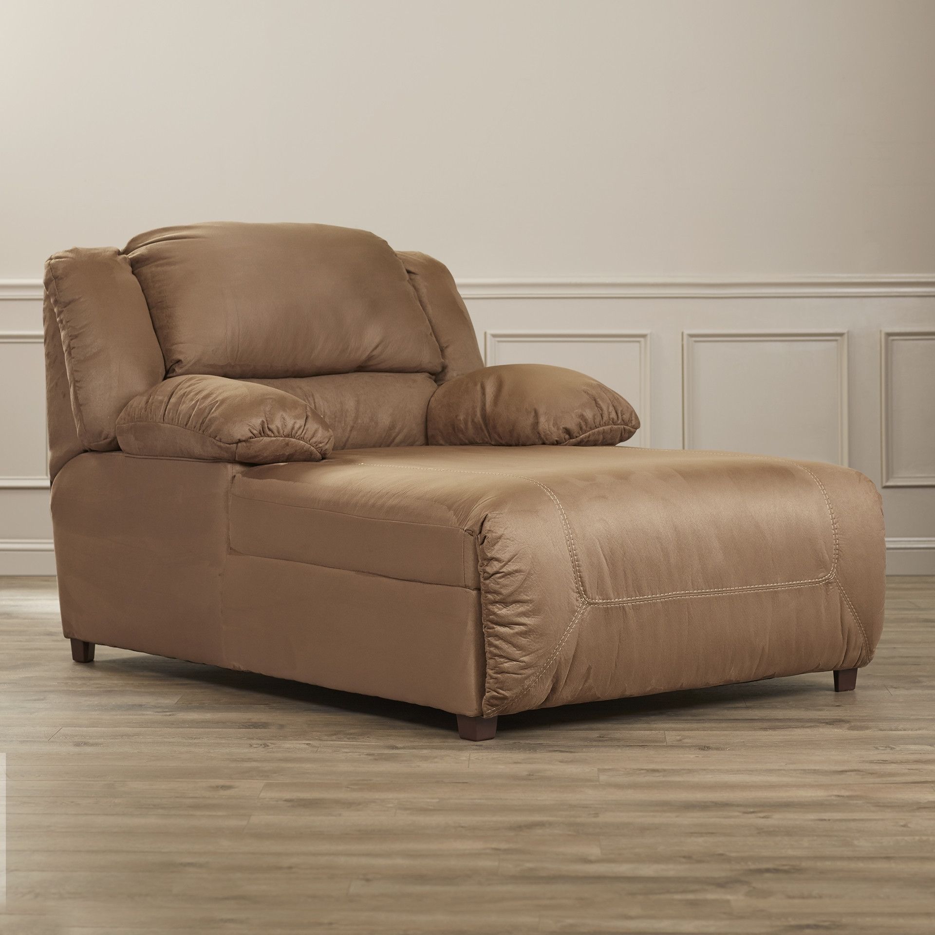 Featured Photo of 15 Ideas of Microfiber Chaise Lounges