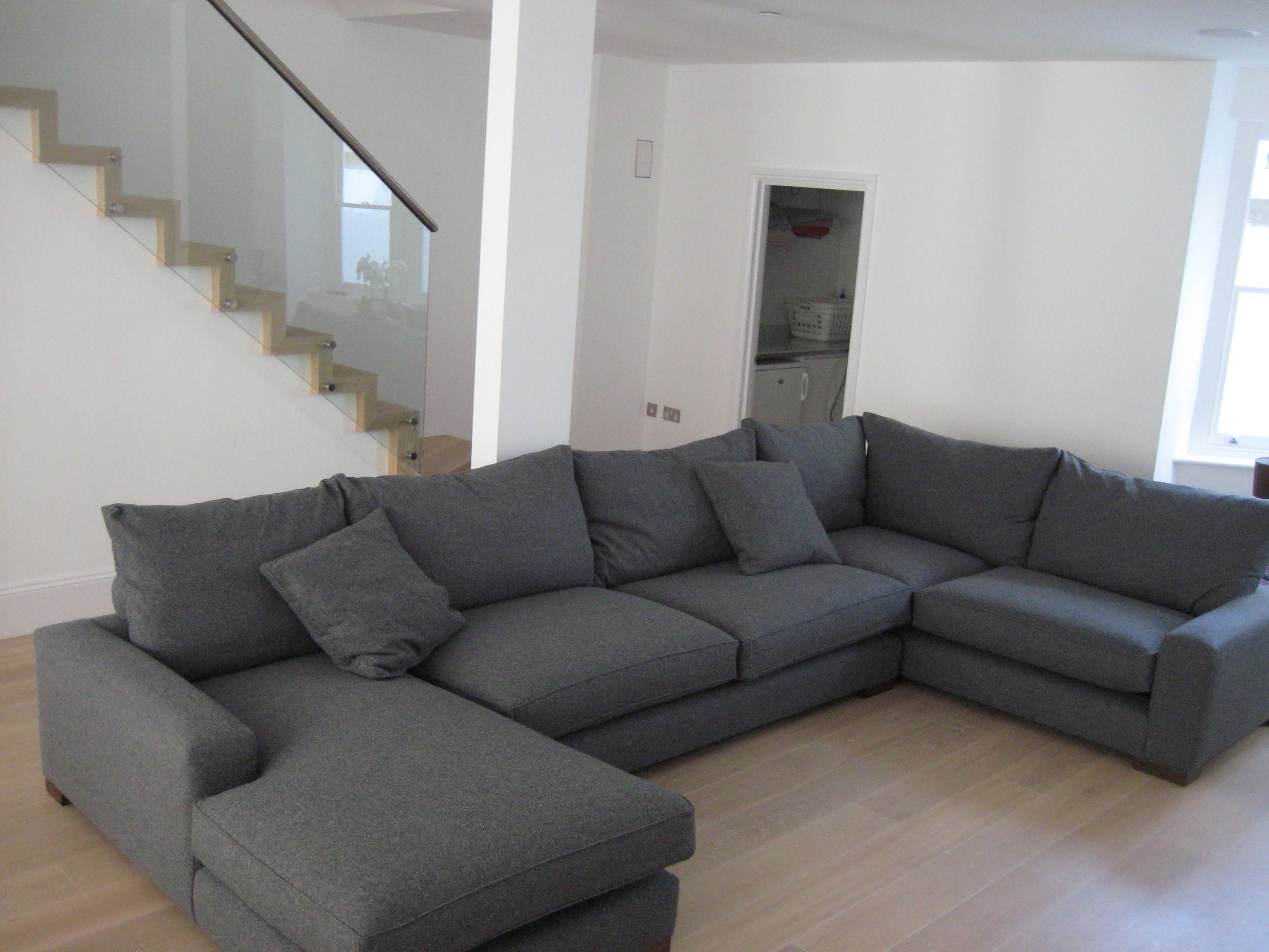Most Popular Bespoke Corner And Chaise Unit Based On The Freycinet, With A Inside Grey Sofas With Chaise (Photo 13 of 15)