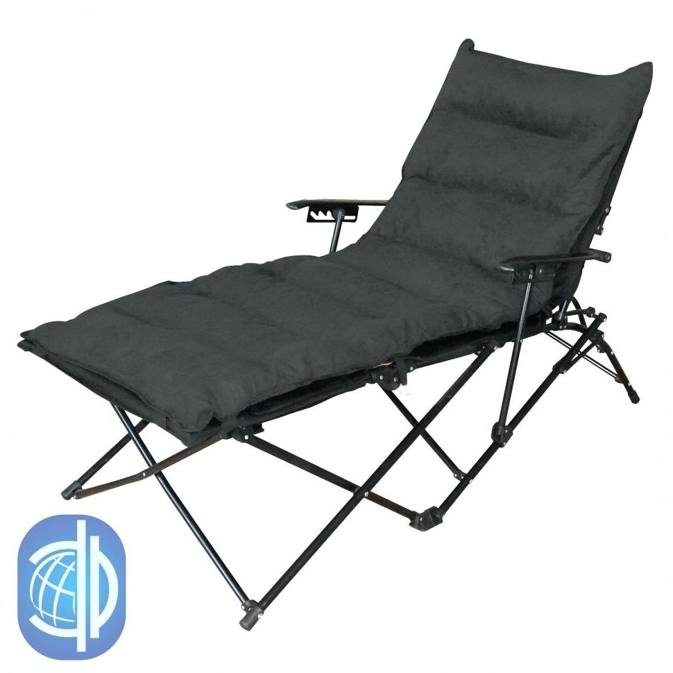 Most Popular Foldable Chaise Lounge Outdoor Chairs Inside Lounge Chair : Chair Foldable Chaise Lounge Fold Up Lounge Chair (View 15 of 15)