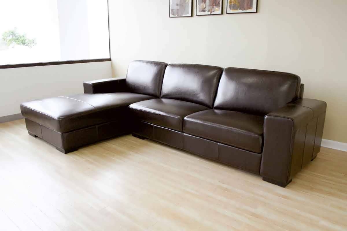 Most Popular Leather Sofas With Chaise Throughout Sofa : Cheap Leather Sofas Chaise Sofa Small Leather Sofa White (Photo 9 of 15)