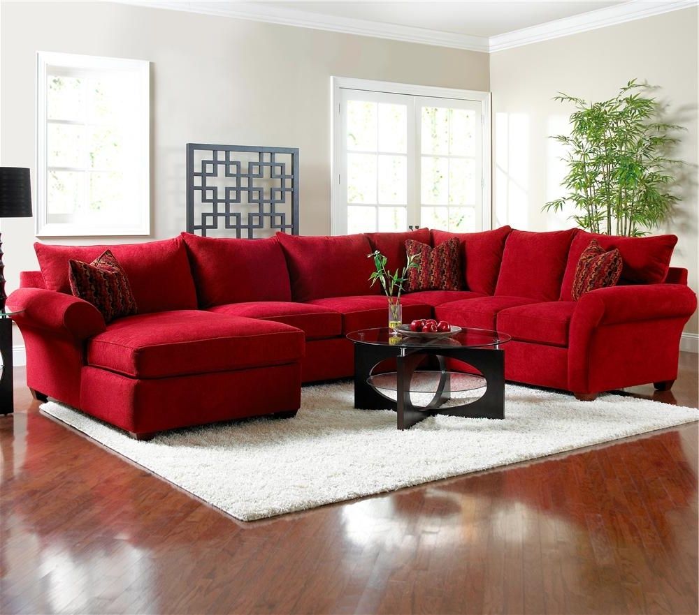 Most Popular Spacious Sectional With Chaise Loungeklaussner (Photo 8 of 15)