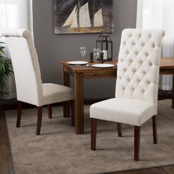 Most Recent Dining Sofa Chairs Throughout Nice Tall Upholstered Dining Chairs Upholstered Fabric Dining (View 7 of 10)