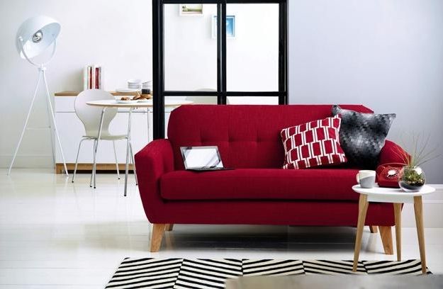 Most Recent Modern Living Room Furniture Spicing Up Home Decor Throughout Colorful Sofas And Chairs (View 1 of 10)