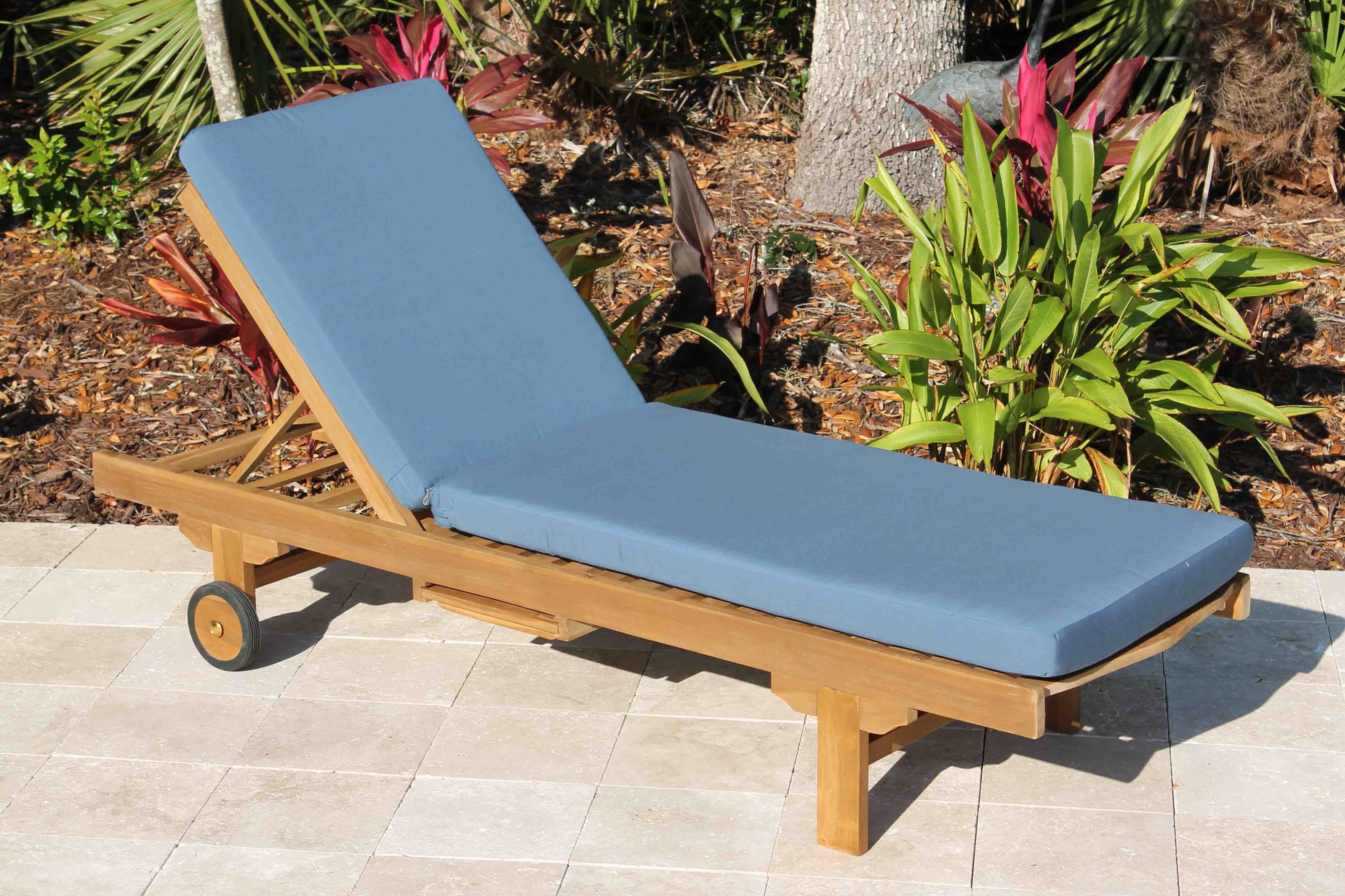 Most Recently Released Cushion For Chaise Lounge Chair • Lounge Chairs Ideas Pertaining To Extra Wide Outdoor Chaise Lounge Chairs (View 11 of 15)