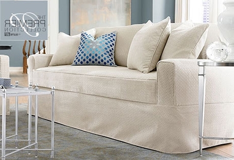 Featured Photo of Top 10 of Slipcovers Sofas