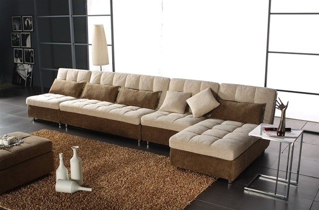 Featured Photo of 2024 Best of Modern Microfiber Sectional Sofas