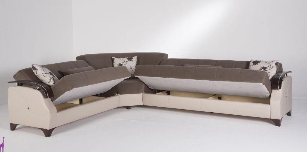Most Up To Date L Shaped Sectional Sleeper Sofas For Enchanting L Shaped Sleeper Sofa Sectional Sleeper Sofa With Queen (View 10 of 10)