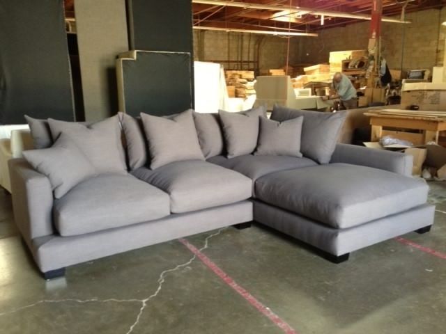 Most Up To Date Sectional Sofa Design Down Blend Wrapped Goose Pertaining To In Goose Down Sectional Sofas (View 1 of 10)
