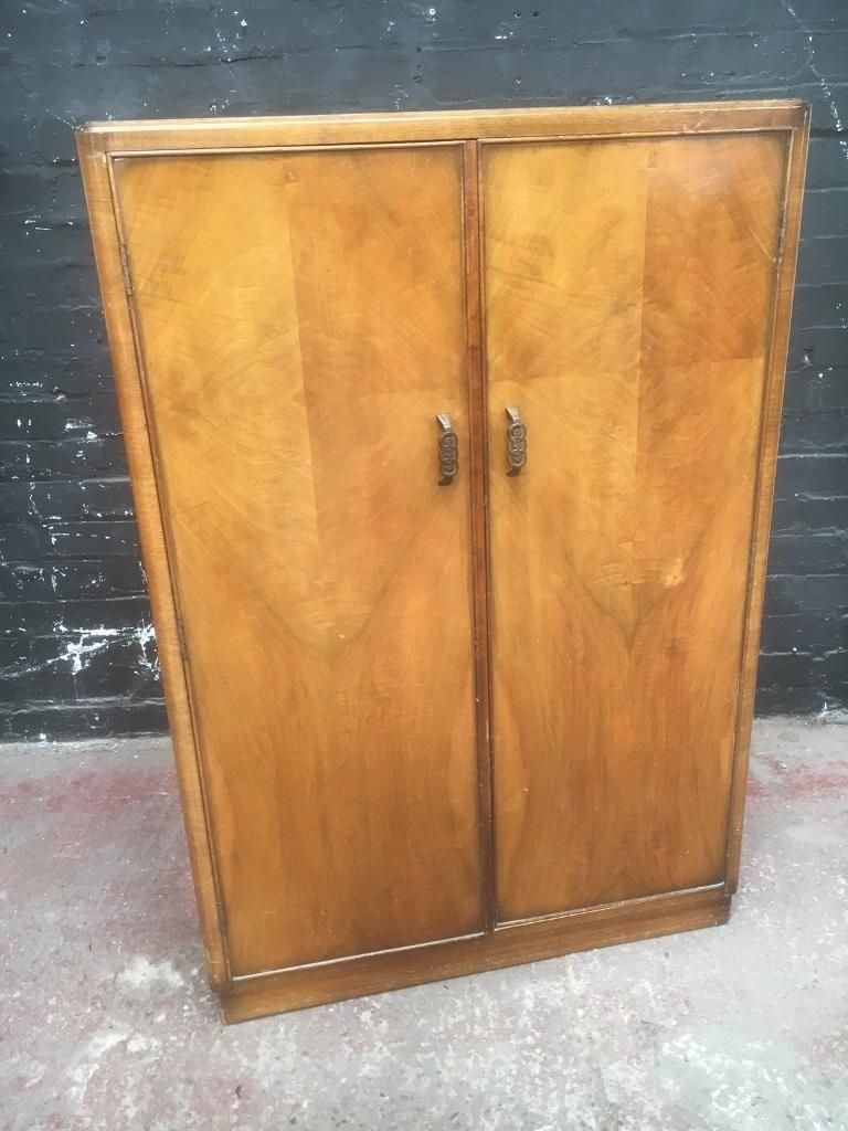 Most Up To Date Small Tallboy Wardrobes For Beautiful Art Deco Style Small Wardrobe/tall Boy (View 6 of 15)