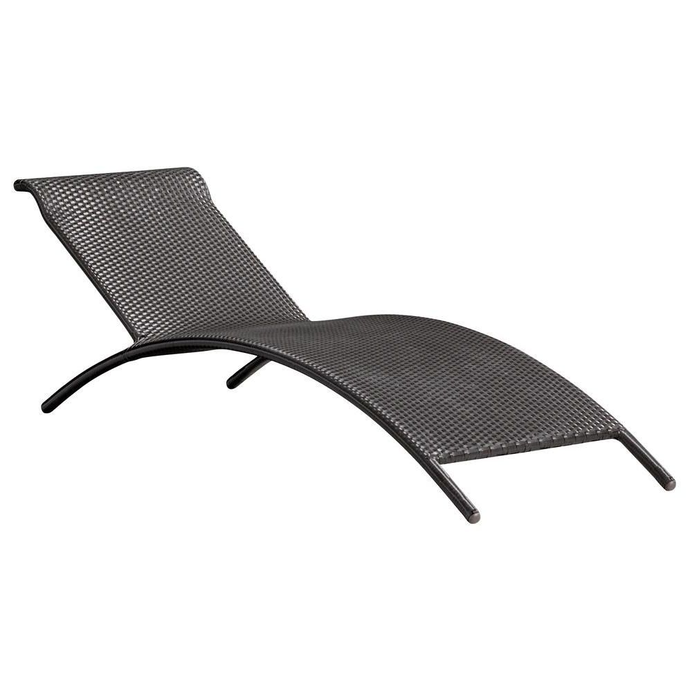 Most Up To Date Zuo Biarritz Wicker Outdoor Patio Chaise Lounge 701120 – The Home Intended For Deck Chaise Lounge Chairs (View 10 of 15)