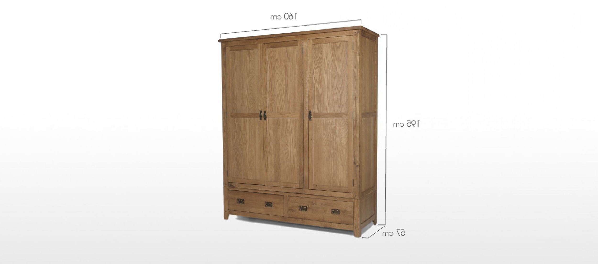 Narrow Wardrobe With Drawers Single Pine Tall Solid Wood This Is Throughout Most Recent Single Pine Wardrobes With Drawers (View 4 of 15)