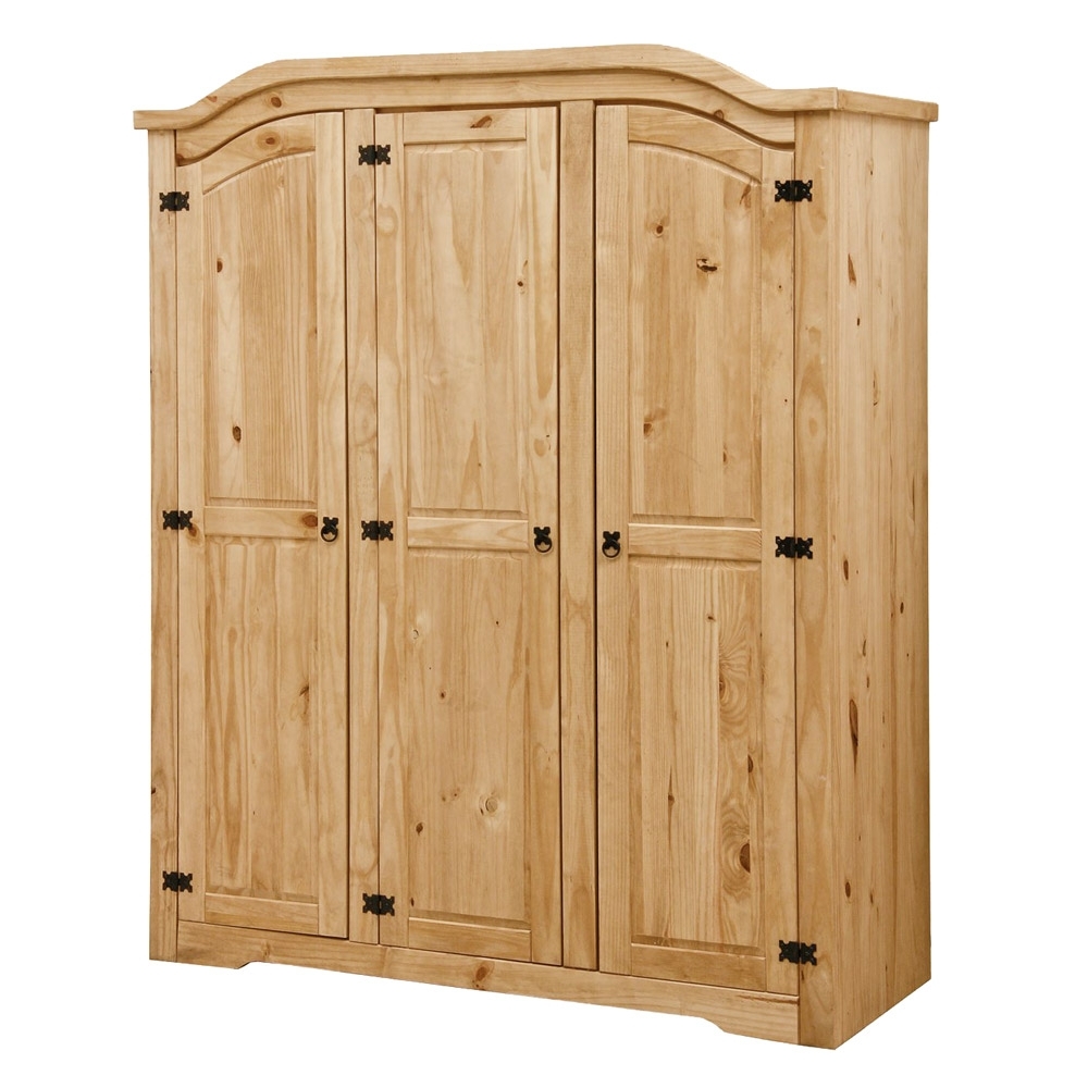 Featured Photo of 2024 Popular Natural Pine Wardrobes