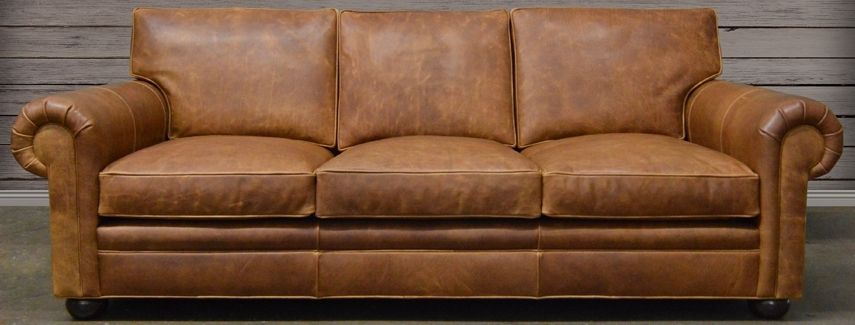 Featured Photo of 10 Best Ideas Full Grain Leather Sofas