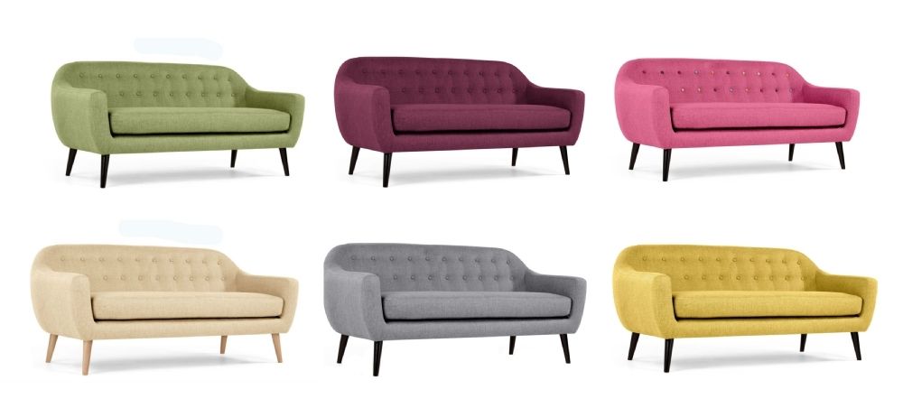 Newest Modern Design Fabric Sofa / Living Room Furniture My154 Hannah Pertaining To Cheap Retro Sofas (Photo 9 of 10)