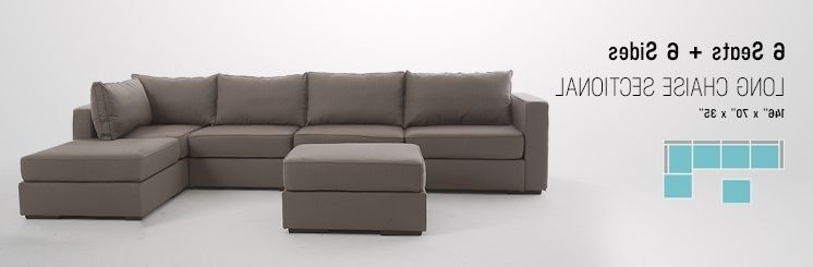 Popular Sofa Beds Design: Marvellous Modern Long Sectional Sofas Design With Long Chaise Sofas (Photo 1 of 10)