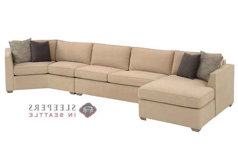 Preferred Angled Chaise Sofas In Customize And Personalize Strata Chaise Sectional Fabric Sofa (Photo 1 of 15)