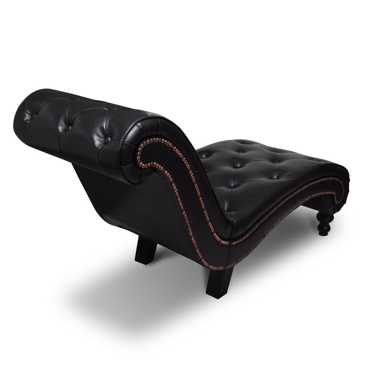 Preferred Brown Chaise Lounges Pertaining To Vidaxl Chesterfield Brown Chaise Lounge Button Tufted – Free (Photo 14 of 15)