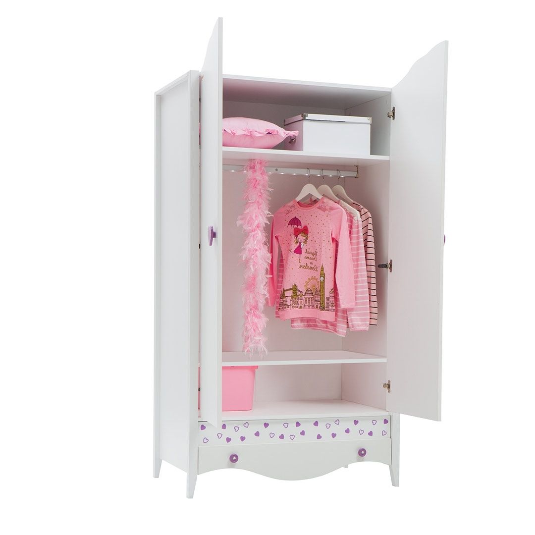 Princess Wardrobe (2 Doors) – Clever Little Monkey With Popular The Princess Wardrobes (View 5 of 11)