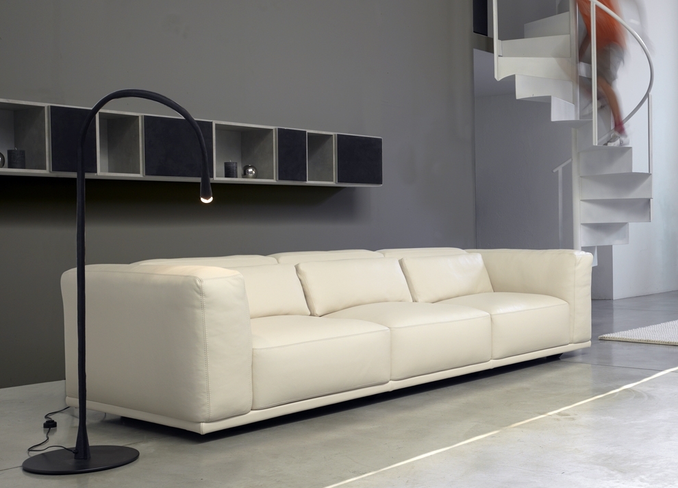 Recent Contemporary Leather Sofa Design — Awesome Homes : Style Of Throughout Long Modern Sofas (Photo 4 of 10)