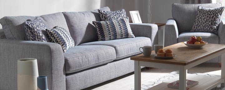 Recent Grey Fabric Sofa Uk (View 7 of 10)