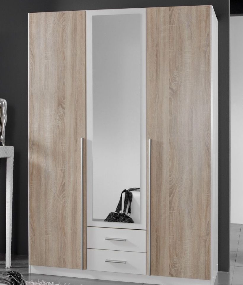Recent Oak And White Wardrobes With Corner Wardrobe Set (View 12 of 15)