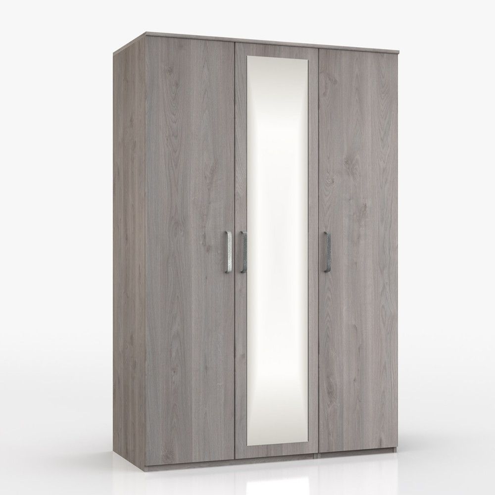 Recent One Call Minnesota Bedroom Furniture Range 3 Door Wardrobes With Three Door Wardrobes With Mirror (View 12 of 15)